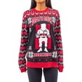 thumbnail image 3 of Death Row Records Inmate Fair Isle Adult Ugly Christmas Sweater, 3 of 5