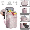 thumbnail image 5 of Exotic Ethnic Insulated Soft Cooler Bag - 20L Artistic Boho Pattern Backpack Cooler, Multi-Pocket Organizer for Picnic, Beach & College, Holds 26 Cans, 5 of 5