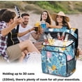 thumbnail image 3 of Cooler Backpack Coolers Insulated Leak Proof for Waterproof Soft Camping Cooler Ice Chest Backpack Large Capacity Lightweight 35 Cans Ice Chest for Men and Women, 3 of 6
