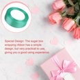 thumbnail image 2 of fastboy Gift Wrap Ribbon Wedding Clothes Making Supply Multi-color DIY Craft Accessories Festival Fabric Polyester Ribbons Box Ornaments Peacock Green 54, 2 of 5