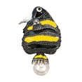 thumbnail image 2 of gordo rechoncho pájaro mens broche perno cumpleaños joyas Sunnimix Animal Bird Brooch, 2 of 8