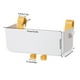 thumbnail image 1 of Yhmxh Organizadores y almacenamiento Cesta colgante de almacenamiento para mesita de noche de dormitorio con gancho, caja colgante de almacenamiento con compartimento de gran capacidad, 1 of 2