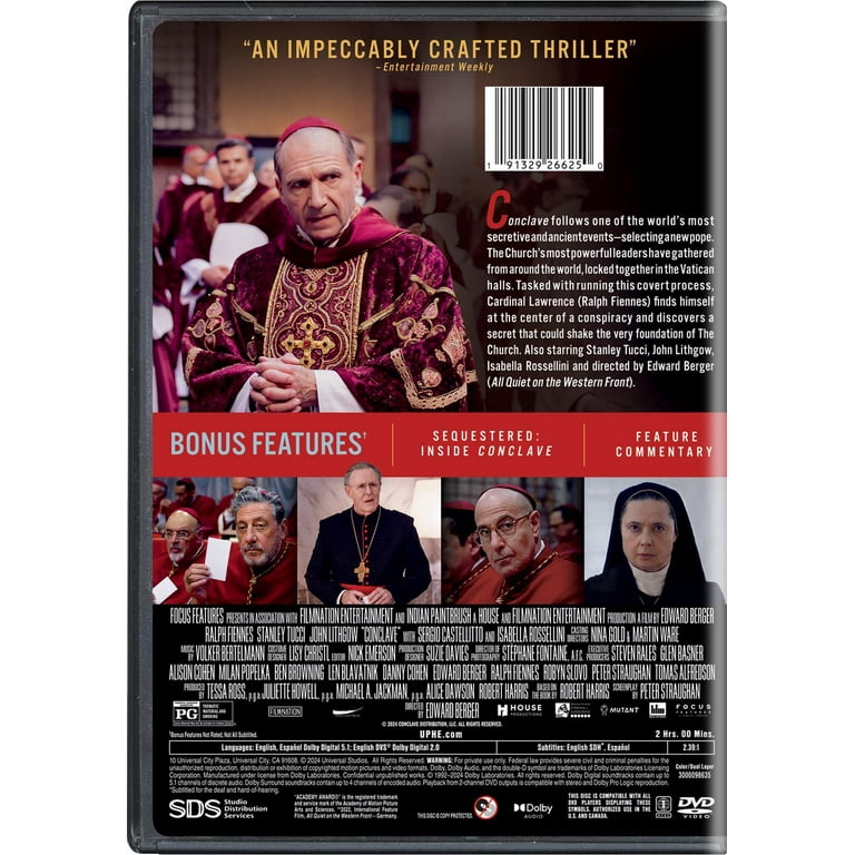 Conclave (DVD), Thriller, Universal Conclave (DVD), Thriller, Universal