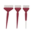 thumbnail image 4 of Cepillo de Tinte de Cabello, Artesanía Exquisita Cómoda Mano de Cabello Color Cepillo de Color Uniforme Fuerza de Uniforme No Aplicó Daño al Humano para el Baño Para El Salón, 4 of 7