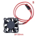 thumbnail image 1 of EIMELI 5V -7V 150A DC Cooling Fan For RC Model Motor ESC 25mm/30mm/40mm Power Transfer, 1 of 5
