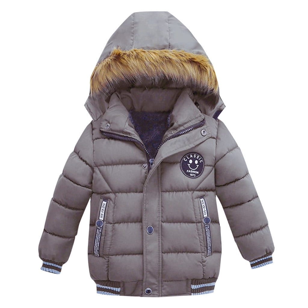 Fashion Coat Children Winter Jacket Coat Boy Jacket Warm Hooded Kids Clothes