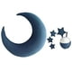 thumbnail image 4 of Accesorios para fotografía de bebés, accesorio para fotografía, conjunto de sombrero con luna y estrella para bebés Azul marino, 4 of 6