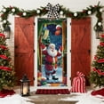 thumbnail image 6 of Santa Claus Door Cover 6.7x3 Ft Xmas Party Atmospheres Backdrops Versatile Door Curtains Holiday Decoration Gifts Christmas Door Covers for Doors, Wall, Windows, 6 of 6