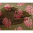 thumbnail image 4 of oneOone Viscose Chiffon Fabric Peacock Block Print Fabric By Yard 42 Inch Wide, 4 of 4