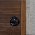 thumbnail image 4 of Sleek 304 Stainless Steel Recessed Door Lock With Hidden Cup Handle, Black Privacy Pocket Door Lock For Home Bedrooms Bathrooms Kitchens, 4 of 4