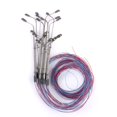 thumbnail image 1 of LIFKOME Model Lampposts 10Pcs Dual Heads Metal for Model Layout Decoration, 1 of 7