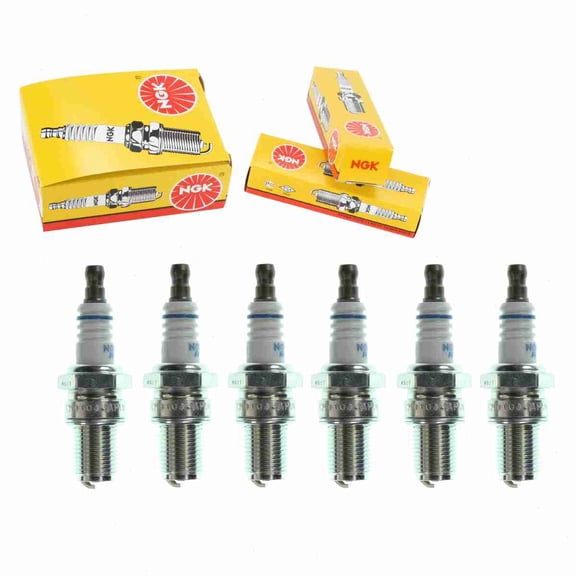 6 pc NGK 3252 Standard Spark Plugs for 09482-00472 4159 8600008 94702-00357 94709-00357 98079-59875 AP8600008 W27EMRC Ignition Wire Secondary