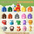 thumbnail image 4 of Toddler Toys for 1 Year Old, Learning Toys for 1 2 3 Year Old, Train Set Toys, Animal Color Sorting, Number Matching Counting, Finger Puppets, Montessori Educational Toys, Best Gift for Boy Girl, 4 of 7