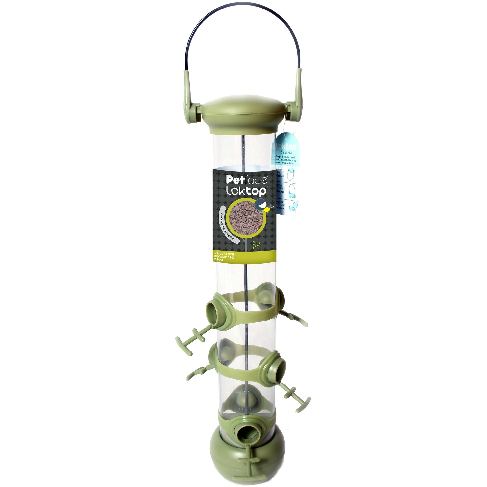 Petface Loktop 4 Port Sunflower Heart Feeder Walmart Canada