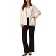 thumbnail image 2 of Chaqueta de manga larga de una botonera con solapa para mujer INSPIRE CHIC M Blanca, 2 of 6