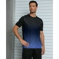 thumbnail image 2 of BUYJYA 3Pack Men's Workout Set Gym Clothes Active Shorts Shirt Set for Running Basketball Football and Daily Life,Size S-3XL, 2 of 7