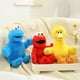 thumbnail image 4 of Muñeco de peluche de Barrio Sésamo, Elmo rojo, Chico galleta azul, Pájaro grande amarillo, juguetes de peluche súper suaves, regalo de cumpleaños para niños, 4 of 5