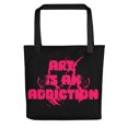 thumbnail image 1 of Flamingo Quote Tote bag, 1 of 2