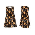 thumbnail image 7 of Lsque Bee and Honey Pattern Summer Dresses for Women – Sleeveless T-Shirt Swing Sundress, Perfect for the Beach and Casual Days, 7 of 7