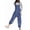Blue, variant on Women'S Casual Corduroy Overalls Sleeveless Adjustable Straps Jumpsuits for Women with Pockets Pink S