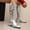 #337-Silver, variant on Woman's Tall Boots, Chunky Heel Round Toe Western Boots with Side Zipper & Belt Buckle, Low-Heel Knee-High Leather Boots for Winter and Daily Wear