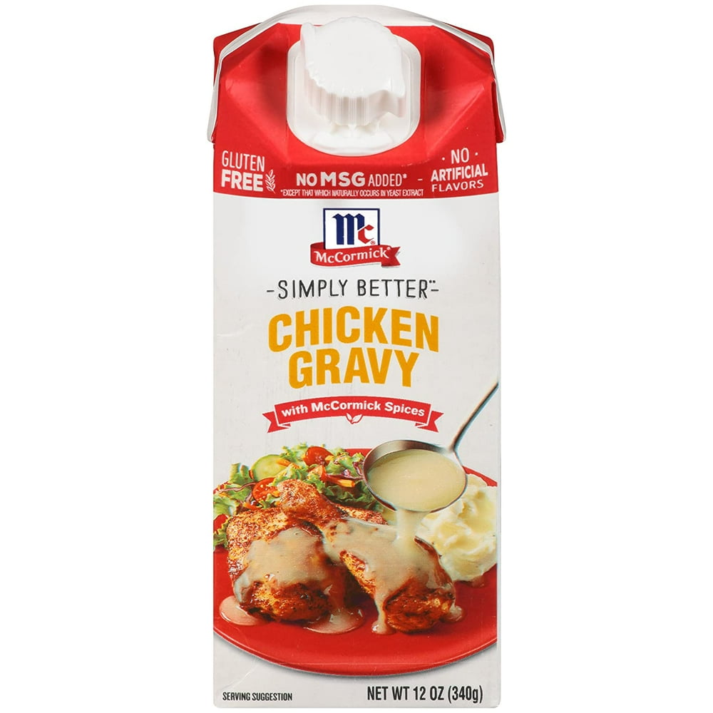 Simply Better Chicken Gravy, 12 oz (Pack of 8) - Walmart.com - Walmart.com