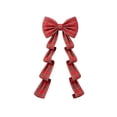 thumbnail image 2 of Cififendec Large Christmas Giant Plaid Bow Ornament, 78.74"×19.69", Tartan Bow Hanging Decoration for Party Backdrop and Seasonal Scene Styling, 2 of 6