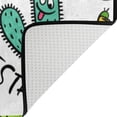 thumbnail image 4 of Coolnut Lightweight Soft Area Rugs 60 x 39 inch (5'x 3'3"), Colorful Cactus and Succulent Floor Mat for Kids Playing Room Hardwood Floor Living Room Nursery Rugs, 4 of 6