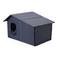 thumbnail image 1 of Pet Shelter Foldable Warm Cat House for Outdoor Cats Cat Bed A, 1 of 5