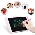 thumbnail image 3 of Tableta de escritura LCD de 8,5 pulgadas colorida, pizarra mágica, juguetes para niños, juguete para niñas de 3 a 10 años, escritura y dibujo sin papel para adultos, pizarra electrónica (rosa) Afortunado Sencillez, 3 of 6