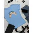 thumbnail image 3 of Follow The Rainbows Retro  T-Shirt Women -Image by Shutterstock, Female Medium, 3 of 4