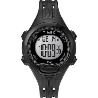 Timex Women’s Ironman Triathlon Essential 10 Digital Watch Black Purple 34mm Amazon.com: Timex Women main image 3
