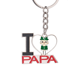 thumbnail image 1 of National Asia Flag Plaza of Pakistan El soporte del llavero de metal del llavero ama a papá, 1 of 3