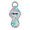 Magenta/Light Blue/Dark Blue, variant on Water Marble Lip Balm Holder