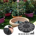thumbnail image 3 of Round Solar Powered Fountain Stylish Landscape Decorative Prop For Balcony Patios F R_Perfect Gift, 3 of 5