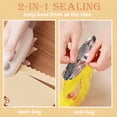 thumbnail image 6 of Mini Bag Sealer, 2 in 1 Portable Handheld Vacuum Food Storage Sealer Portable Bag Sealer Heat Seal, Vacuum Food Sealer Bag Sealing Machine for Plastic Bags Snack Bags (White), 6 of 7