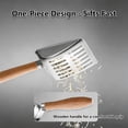 thumbnail image 6 of OAZOUF Stainless Steel Cat Litter Scoop, Heavy Duty Kitty Metal Scooper with Ergonomic Handle for Litter Box Clean, Silver, 6 of 13