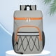 thumbnail image 1 of Mochila Térmica Mochila Térmica Mochila térmica para el almuerzo Bolsa térmica aislada para picnic a prueba de fugas (gris naranja), 1 of 6