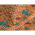 thumbnail image 4 of Ambesonne Cactus Quilted Bedspread Set 3 Pcs, Colorful Alpacas Flower, Queen Size, Multicolor, 4 of 5
