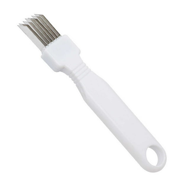 Pisexur Batería de cocina Cuchillo para cortar cebolletas y verduras, picador de cocina para la cocina del hogar