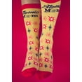thumbnail image 3 of Women's Atomic Mom Socks Funny Nerdy Science Atoms Graphic Novelty Footwear, 3 of 8