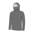 thumbnail image 4 of HAOTAGS Men UPF 50+ Athletic Jackets,Sun Protective Breathable Moisture-Wicking Long Sleeve Fishing Workout Dark Gray XL, 4 of 9
