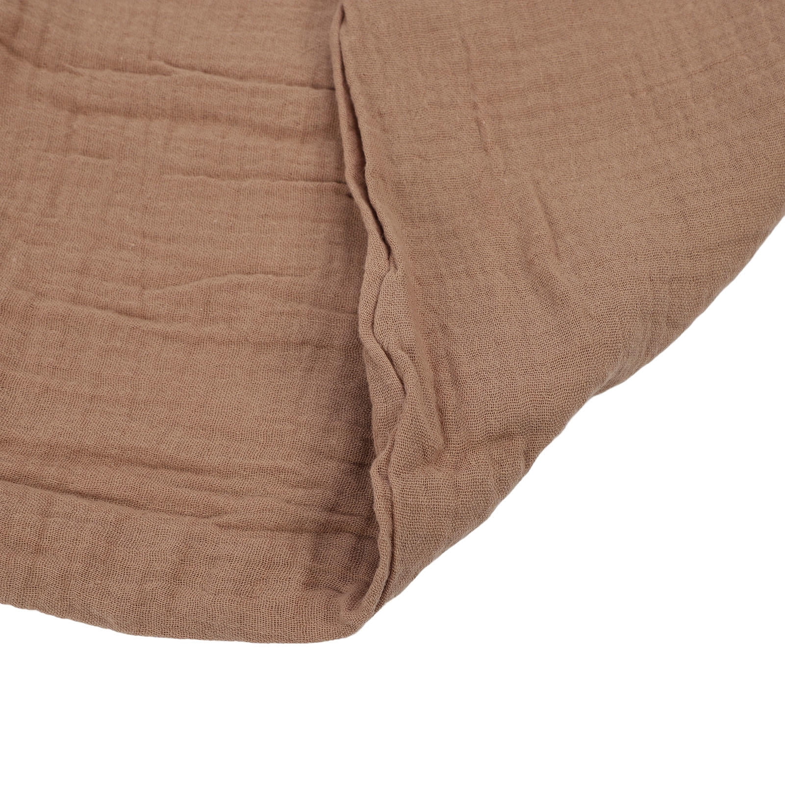 LAZIOEGR 2-Pack Washable Diaper Changing Pad Covers, Oatmeal Light Brown, Full Wrap, Machine Washable, Fits Standard Pads, Soft & Durable