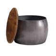 thumbnail image 4 of Rivera Large Drum with Storage, Silver, 4 of 9
