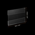 thumbnail image 2 of Uxcell 2.5x3.5" Wall Mount Acrylic Sign Holder, Display Frame with Tape Adhesive for Office, Clear 10Pcs, 2 of 6