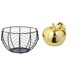 thumbnail image 1 of Cesta de alambre para guardar huevos, tejida a mano, para frutas y verduras, para encimera de cocina, baño, cerámica, decoración, artesanía, adorno, e, 1 of 8