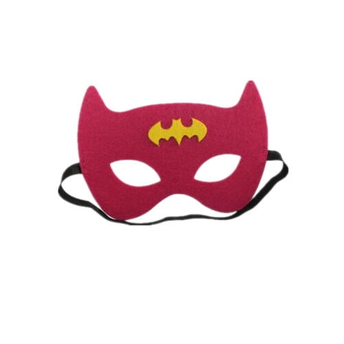 1 máscara de fieltro de superhéroe para niños, ideal para fiestas de cumpleaños, Navidad, graduación, Spider-Man, Hulk, cosplay, mascarada, parche en el ojo, regalos.