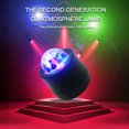 thumbnail image 4 of Amdohai Voiture DJ Rotation Light Intérieur Rassemblement Pub USB, 4 of 7