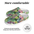 thumbnail image 6 of Lsque Blooming Cactus Pattern Womens Comfort Cotton on Scuff With Memory Foam and Anti-skid Sole Slipper-35/36, 6 of 7