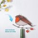 thumbnail image 3 of Hanging Multicolor Birds On Wire High Stained Acrylic Suncatcher Creative Window Panel Home Room De, 3 of 4